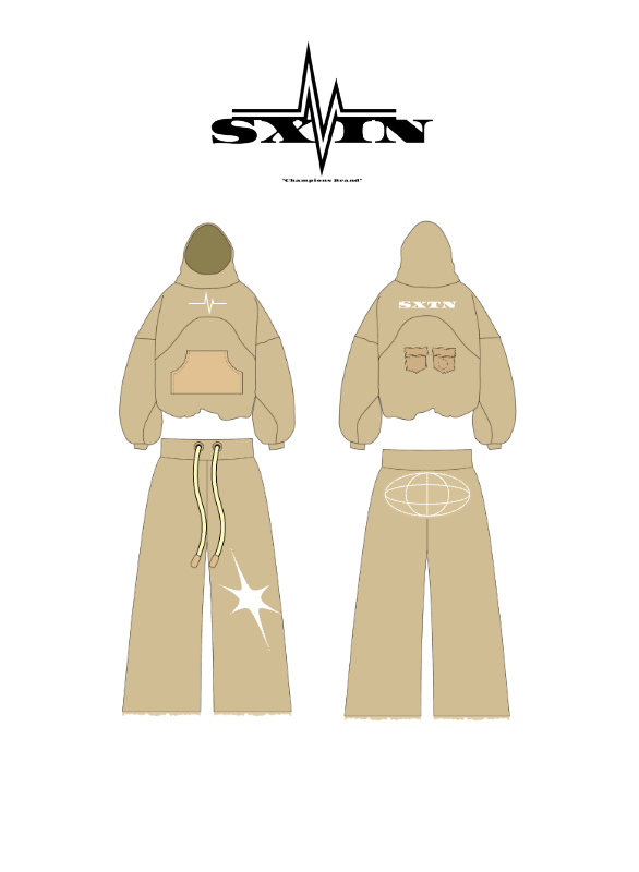 SXTN Latte Tracksuit